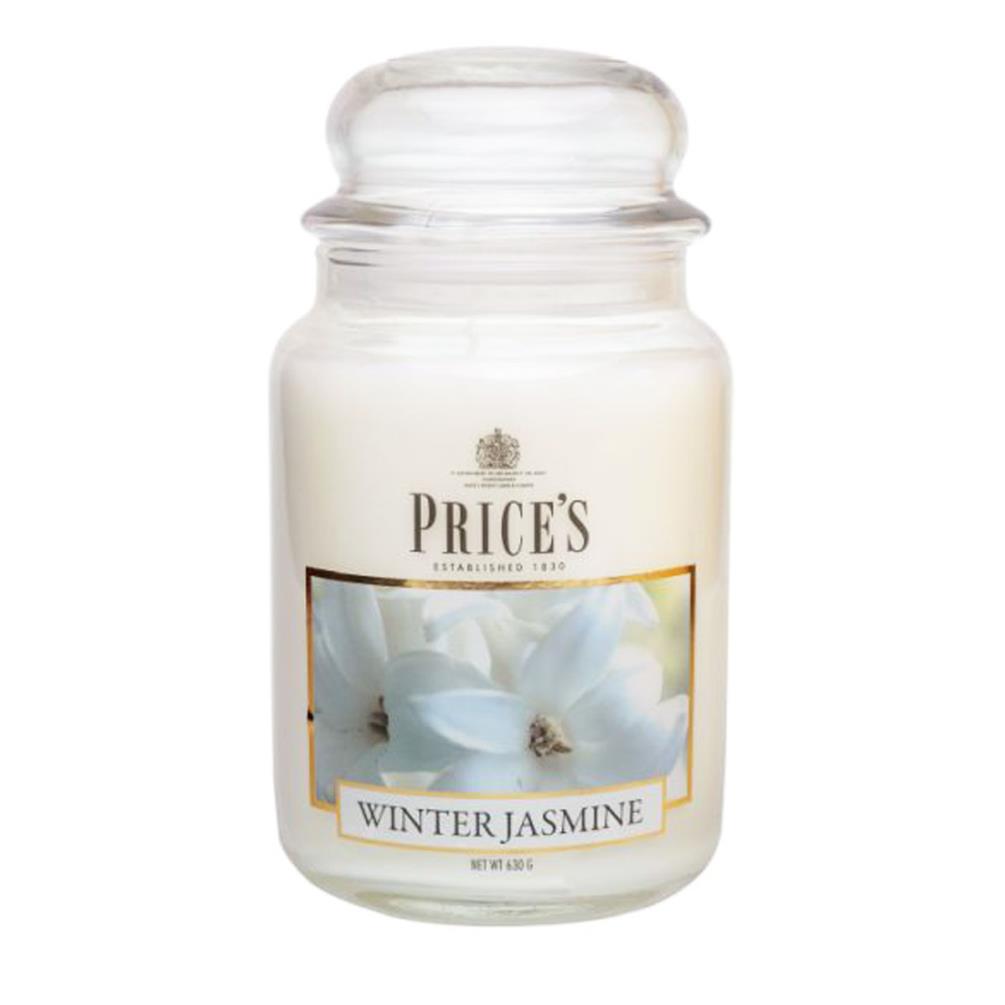 Price's Winter Jasmine Large Jar Candle £14.99